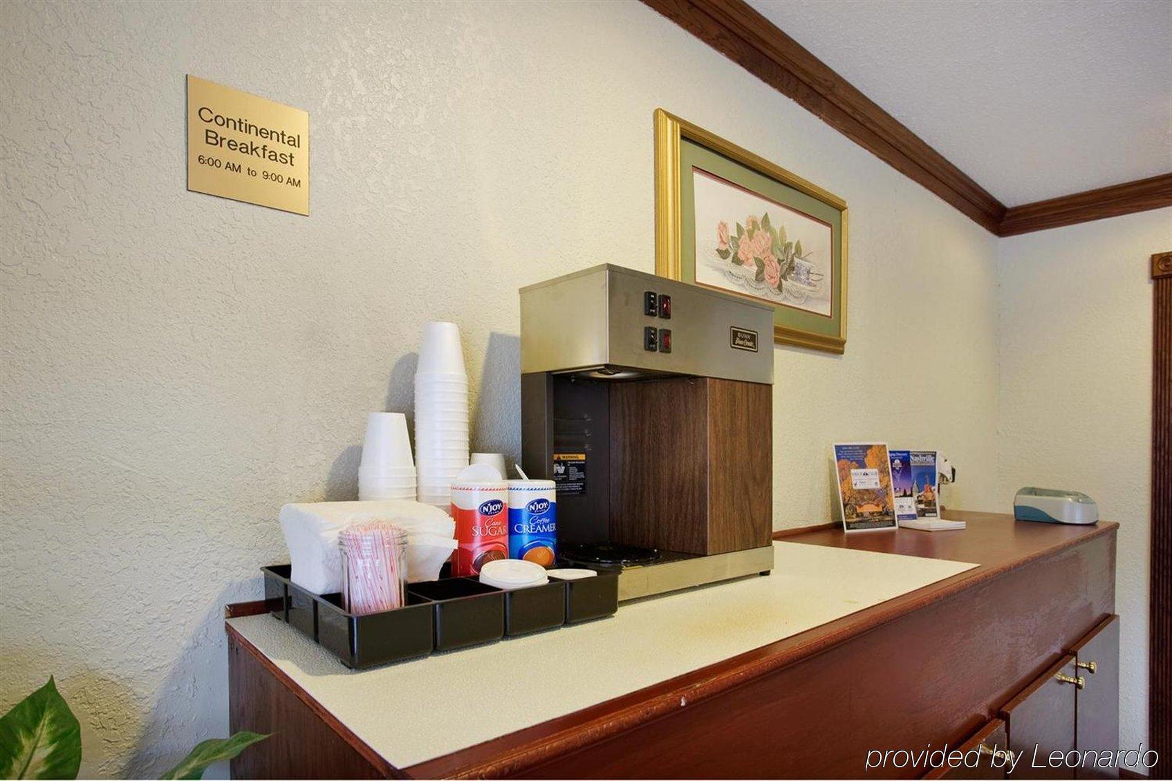 Americas Best Value Inn Near Downtown Nashville Restaurante foto